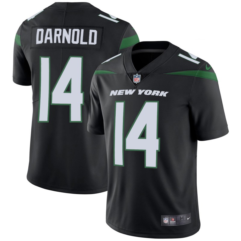 Men's New York Jets #14 Sam Darnold 2019 Black Vapor Untouchable Limited Stitched NFL Jersey
